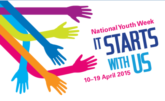 National Youth Week 2015 is 10-19 April